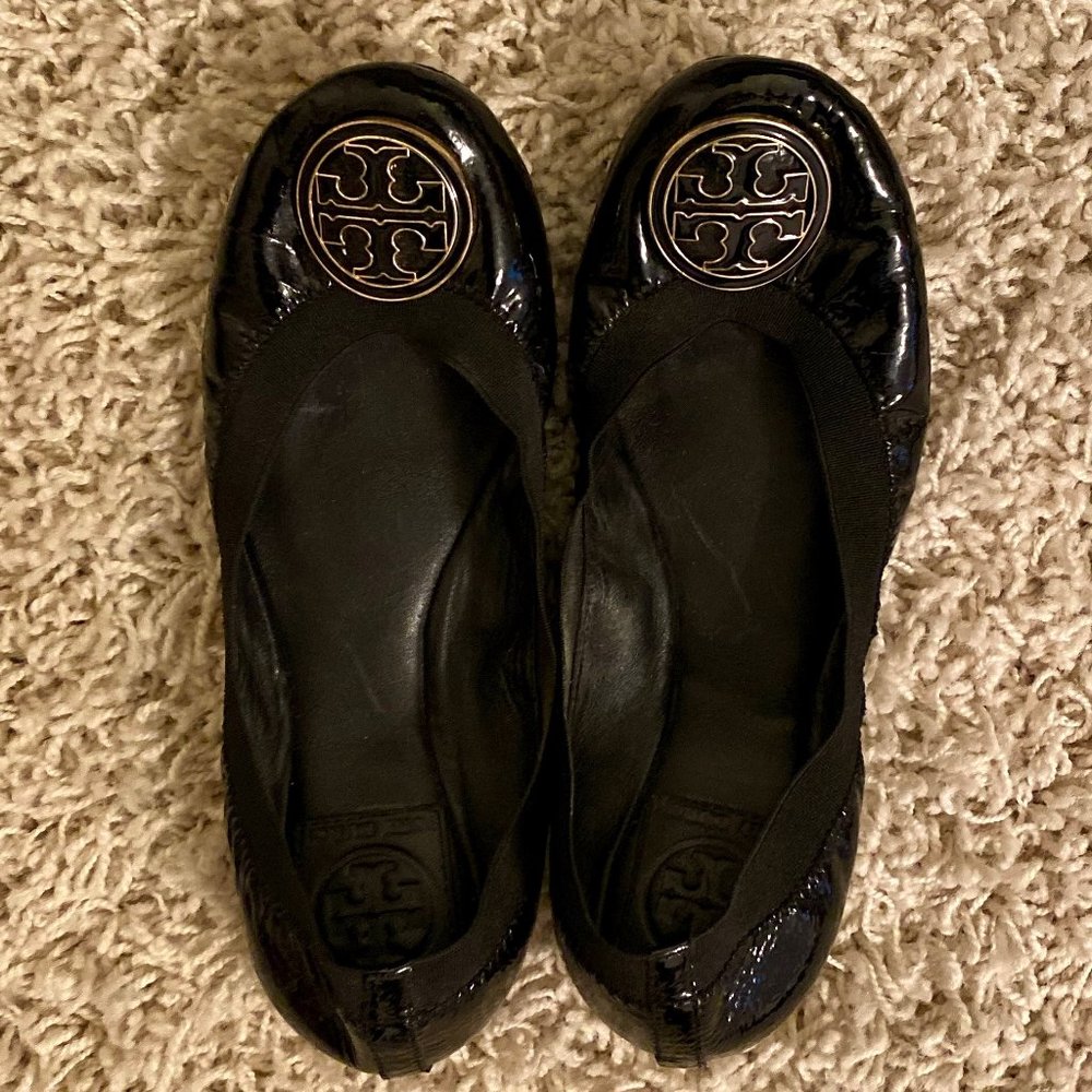 Tory Burch Caroline Patent Ballet Flat